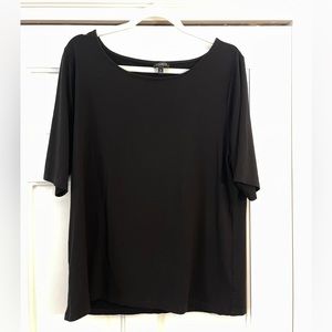 Talbots Black Short Sleeved Jersey